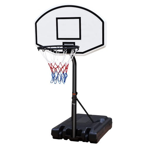 Portable Poolside Basketball Hoop, 3.1ft-4.7ft Height Adjustable Hoop with 36 Portable Poolside Basketball Hoop, 3.1ft-4.7ft Height Adjustable Hoop with 36